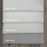 NAREVA Sheer Curtains – Custom Heavy Linen-Look Modern Drapes